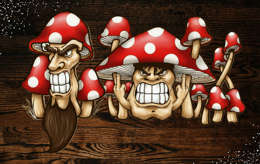 Flip Convention Mushrooms